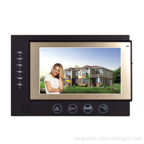 Smart home intercom system for villa, with memory